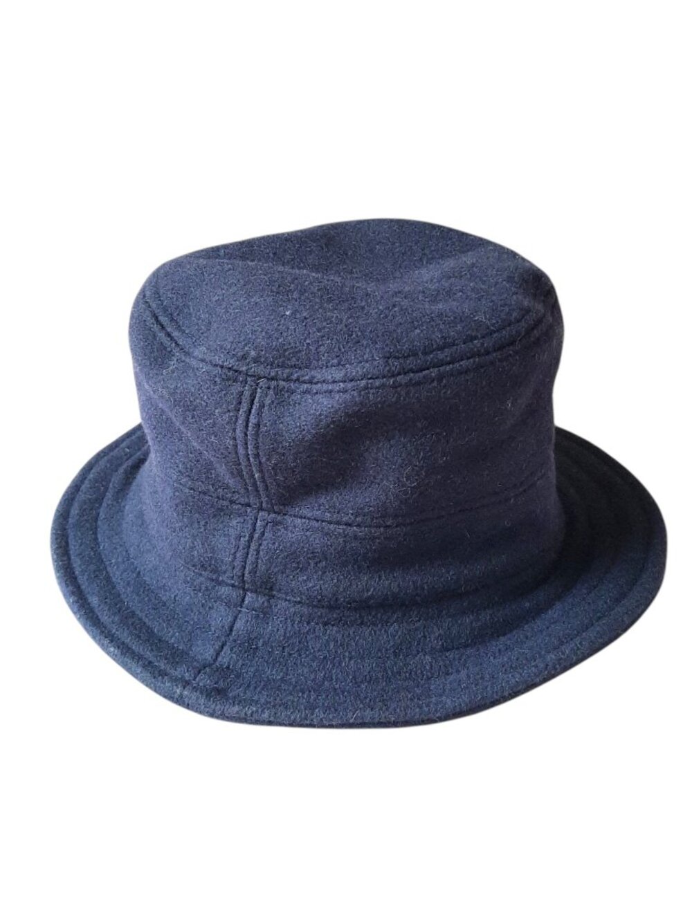 Brooks Brothers Navy Wool Blend Bucket Hat S/M
